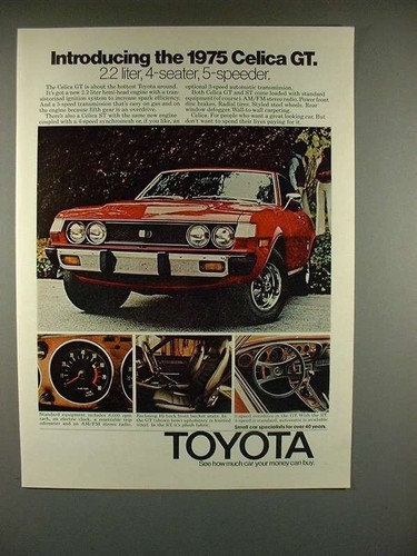 1975 toyota celica car - celica, gt