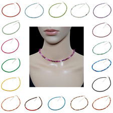 Necklace Beaded Gemstone