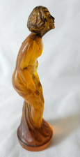 Rare Davidson’s art deco cloud glass female figurine