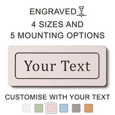 Custom Wooden Sign | Personalised Engraved Sign | Custom Message Bespoke Plaque