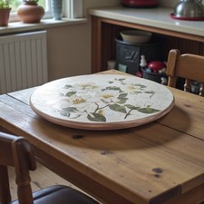 Lazy Susan Solid Wood Rotating