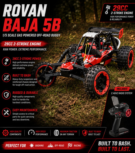 Rovan baja scale - baja, rc