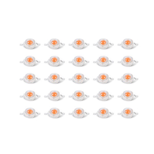 25pcs 45mil pink led grow - 45mil,