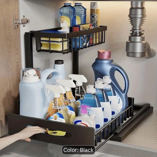 Tier under sink organizer - tier,