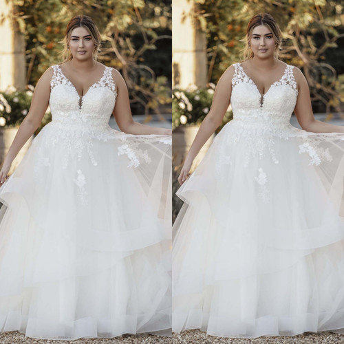 Eleagant plus size wedding - eleagant,