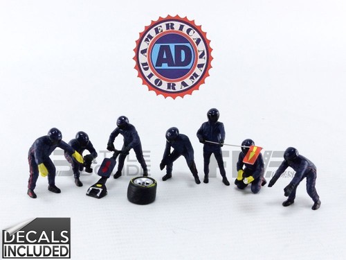 American diorama f1 pit - 1/43,