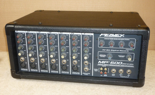 Peavey 200 mixer amp 600 - m, mp