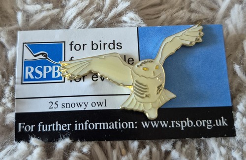 Rspb bird pin badge no - rspb,