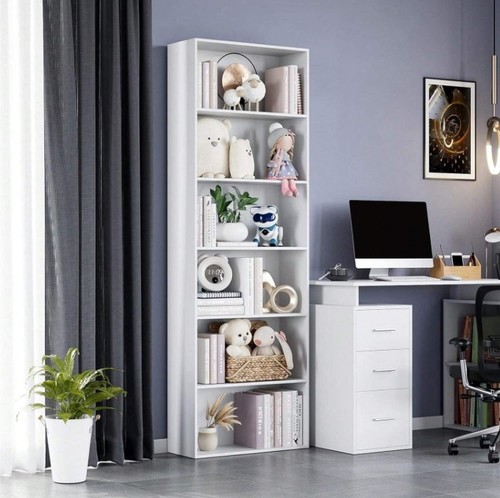 Tier bookcase with shelving - tier,