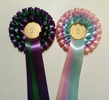 X2 3 Tier Rosettes Best Puppy