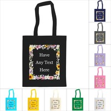 Personalised Any Text Tote Bag