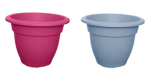 Round plastic bell - round, pots