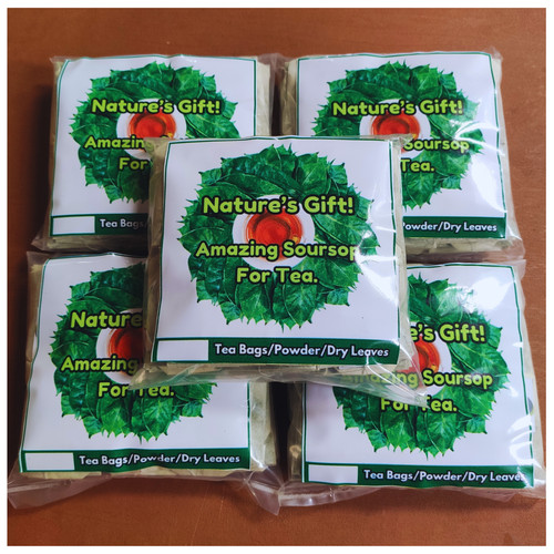 Soursop leaves tea - leaves,