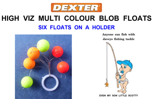 Multi colour 10mm blob - multi,