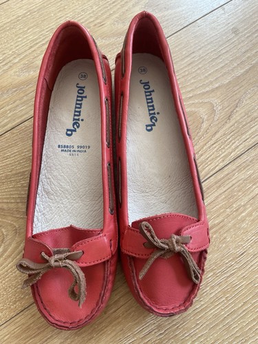 Johnnie boden red suede - boden,