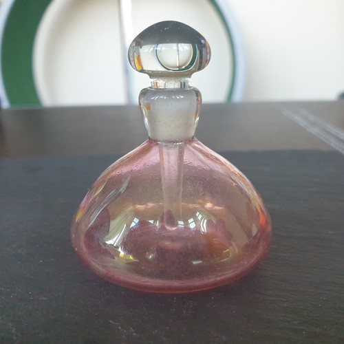 Vintage pink iridescent glass - vintage,