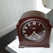 Small Vintage Smiths SEC 8 Day Bakelite Hand Wind Shelf Clock. See Description.