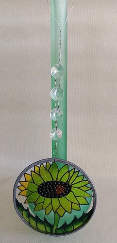 Sunflower stained glass - stained,