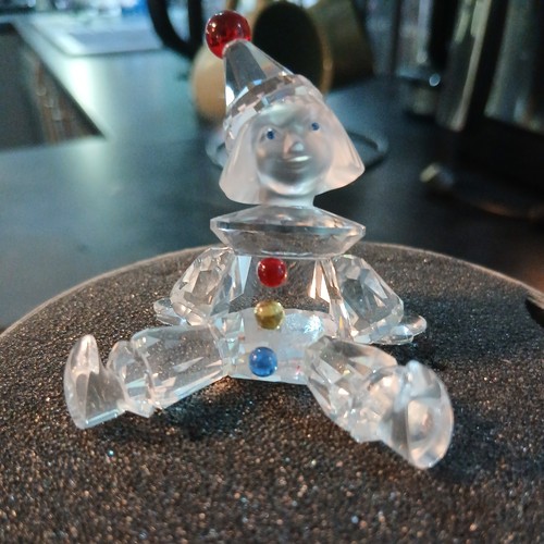 Swarovski crystal clown - swarovski,