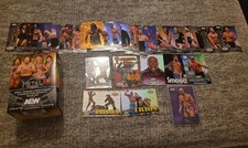 AEW Skybox Metal Universe 2025 Trading Card Bundle Including Numbered Purple FX