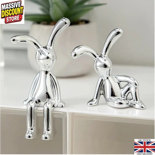 Decorative rabbit figurine - figurine,