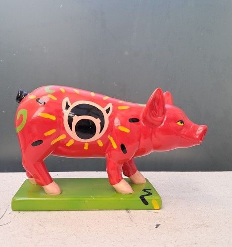 Ornamental pig party - ornamental, pig.