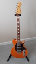 Vintage REVO Series 'Vision' Electric Guitar ~ Trans Orange