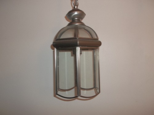 Hall lantern 5131 satin nickel - hall,