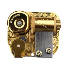 Music Box Parts Mechanism Gold