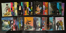 SAGA 14-25, 27-29, 31-34, 36-42, 44-53 & 55 - Brian K Vaughan x37 Eclipse comics