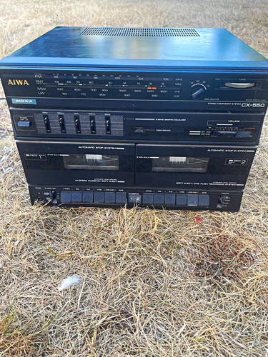 Aiwa 550k stereo cassette - stereo,