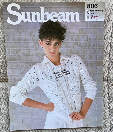 Sunbeam knitting pattern 806 - sunbeam,