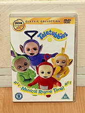Teletubbies - Musical Rhyme Time! (DVD, 1996) Nursery Fun [BBC] [Region 2] [UK]