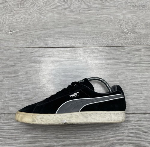 Puma suede classic black - puma, white