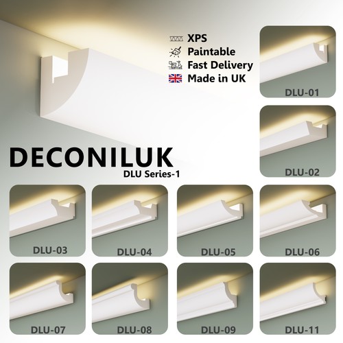 Coving cornice moulding led - coving,
