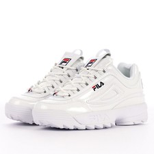 Fila Disruptor II White 5FM00002-125 Women's Trainers Size UK 5