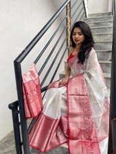 Designer sari soft lichi - designer,