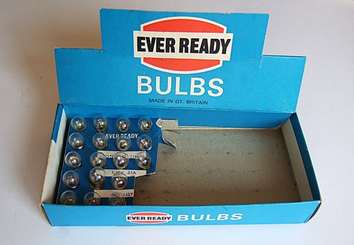 Vintage ever ready bulbs - ever,