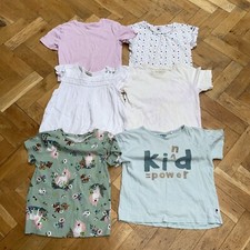 6x Girls Summer T Shirts Tops