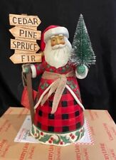 Enesco H2 Christmas Cargo Jim Shore Santa Driving Truck Figurine 5" H 6011739