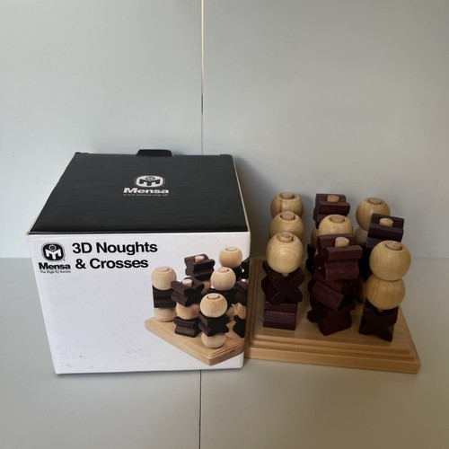 Mensa noughts and crosses - 3d,