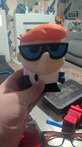 Dexter figurine print - figurine,, 3d