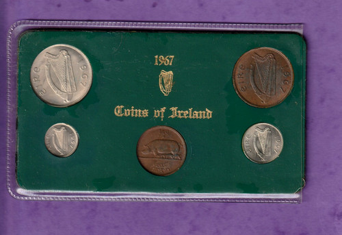 Ireland coins uncirculated - ireland, (5)
