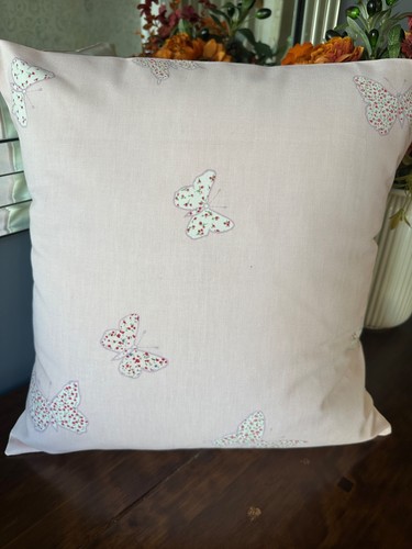 One handmade cushion - in, laura