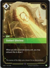 Riftbound Solari Shrine Rare