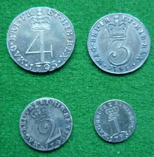 1795  GEORGE III MAUNDY SET  -