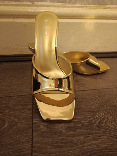 Women gold high heel - high,