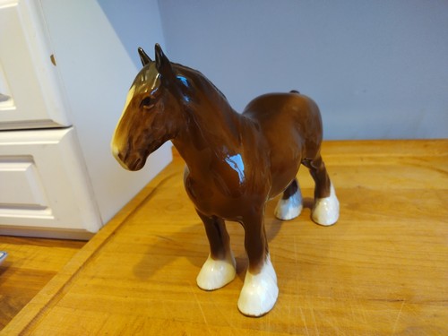 Vintage beswick shire mare - vintage,