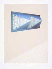 Patrick Hughes Sideways signed and numbered ed 100 in pencil