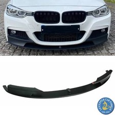M Sport Look Front Diffuser Splitter Lip Spoiler Matte Black BMW 3 Srs F30 F31